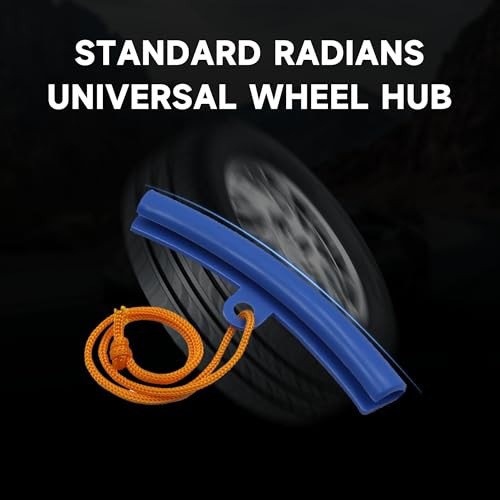 5 Pack 15 cm Tire Changing Rim Protectors | polyurethane construction, Blue