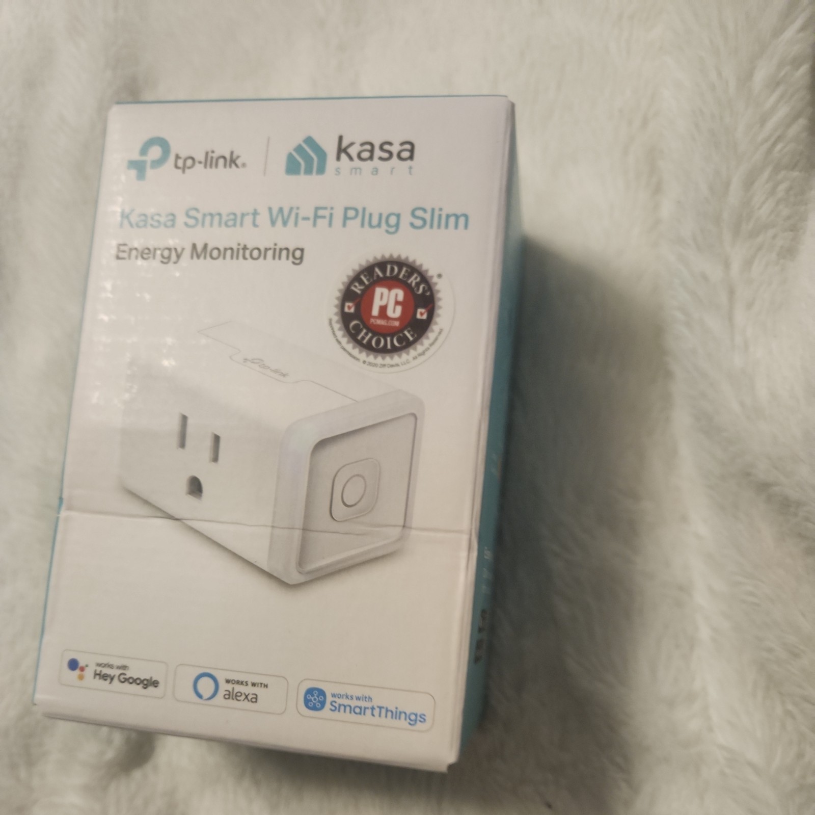 Kasa Smart Wi-Fi Plug Slim Energy Monitoring ***NEW SEALED***