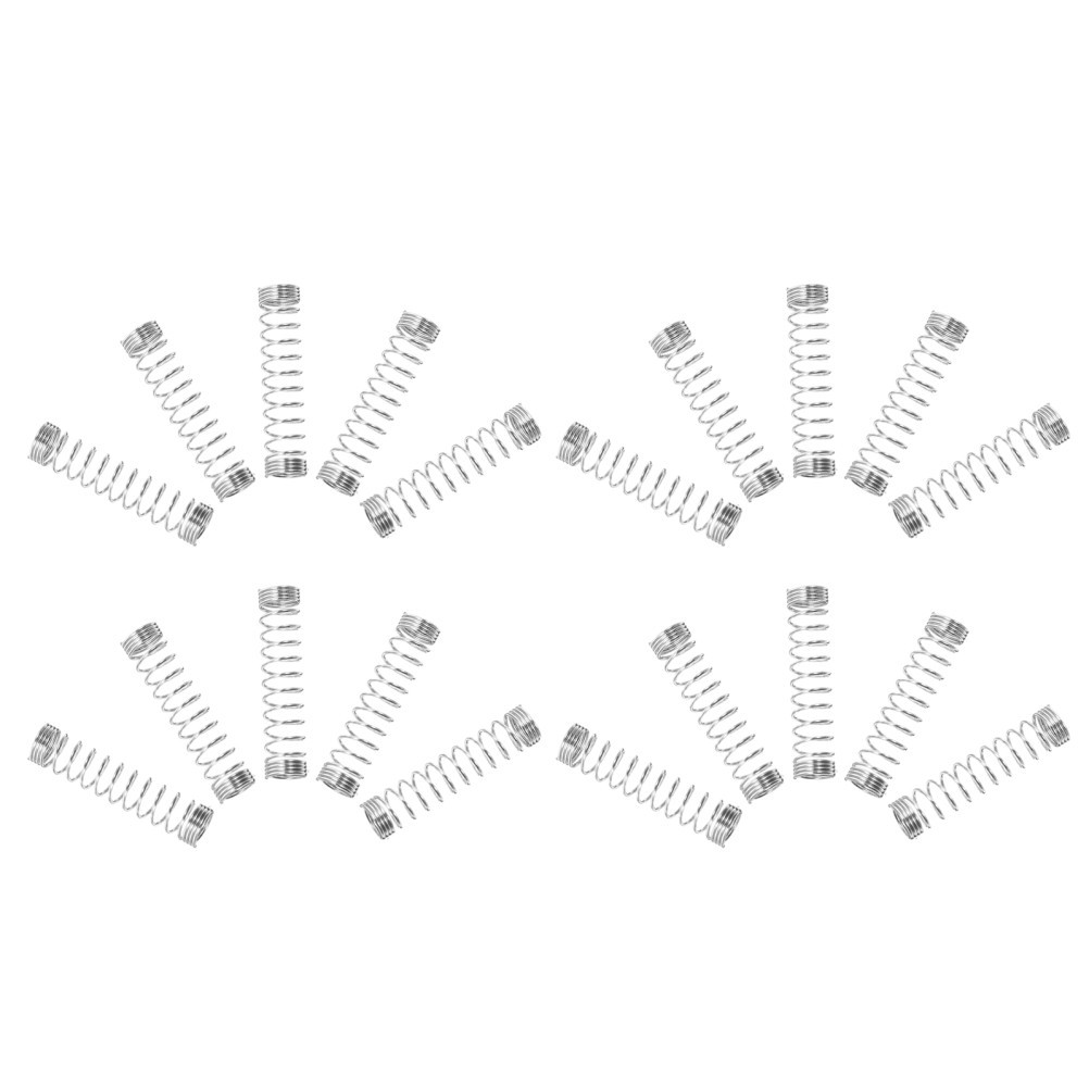 50 Pcs Small Compression Springs Metal Ball Point Pen for Refill