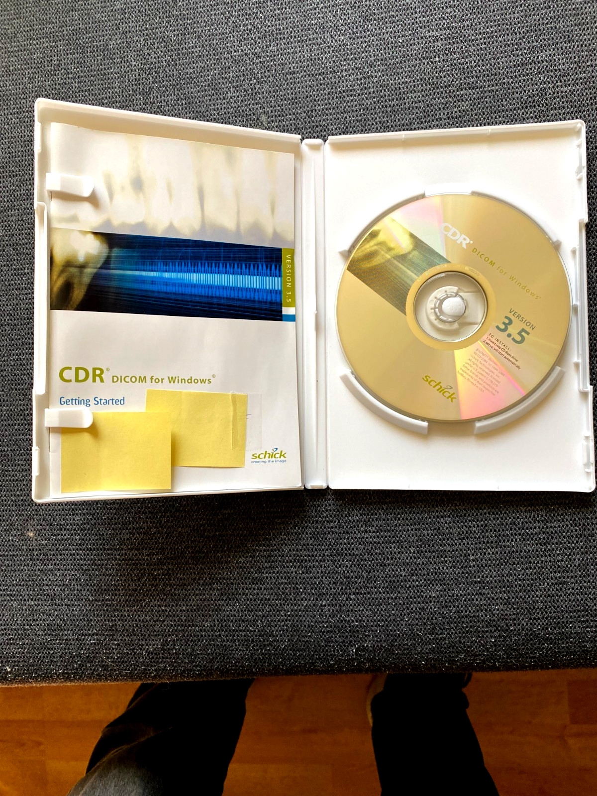 Schick CDR DICOM for Windows installation software