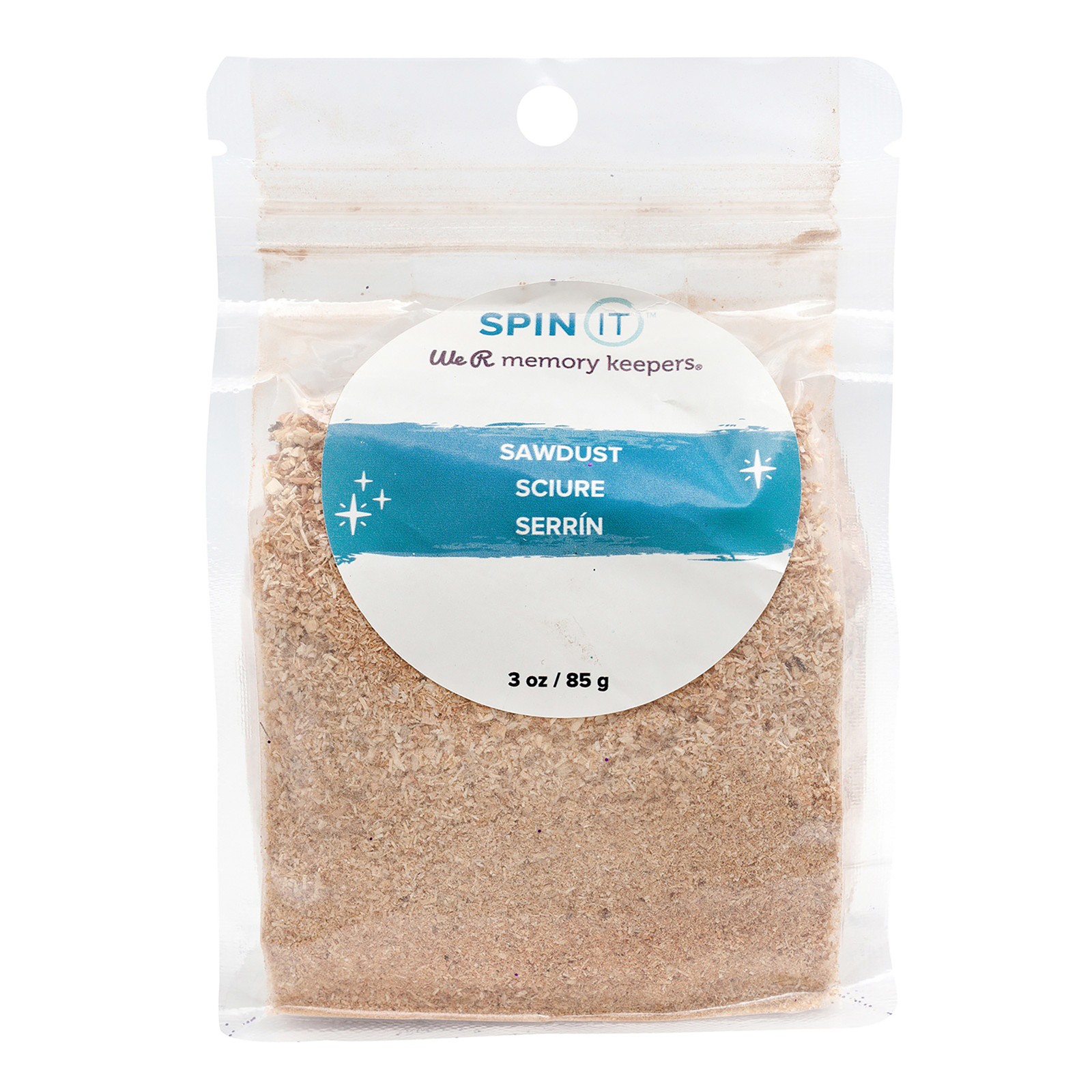 We R Spin It Fine Glitter 3oz-Sawdust - 2 Pack