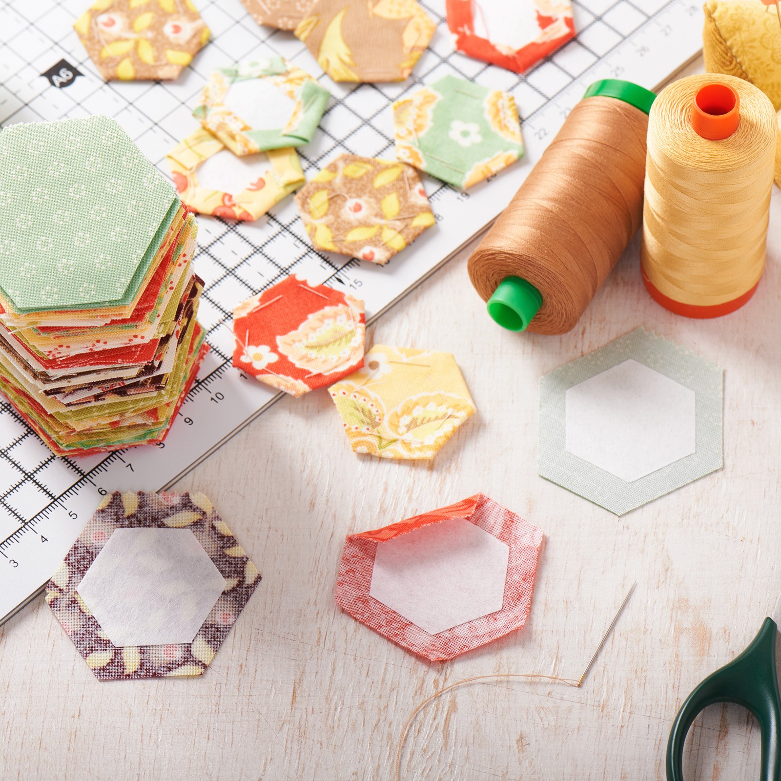 100 Count English Paper Piecing Shell Shapes for Sewing