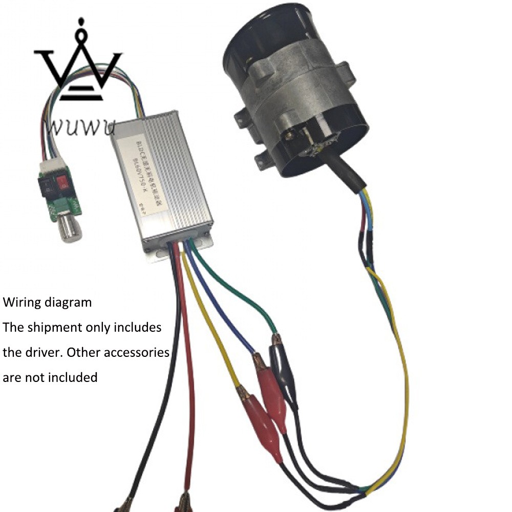 DC6-60V Three-phase DC Brushless Motor Driver Module 750W BLDC Brushless Motor