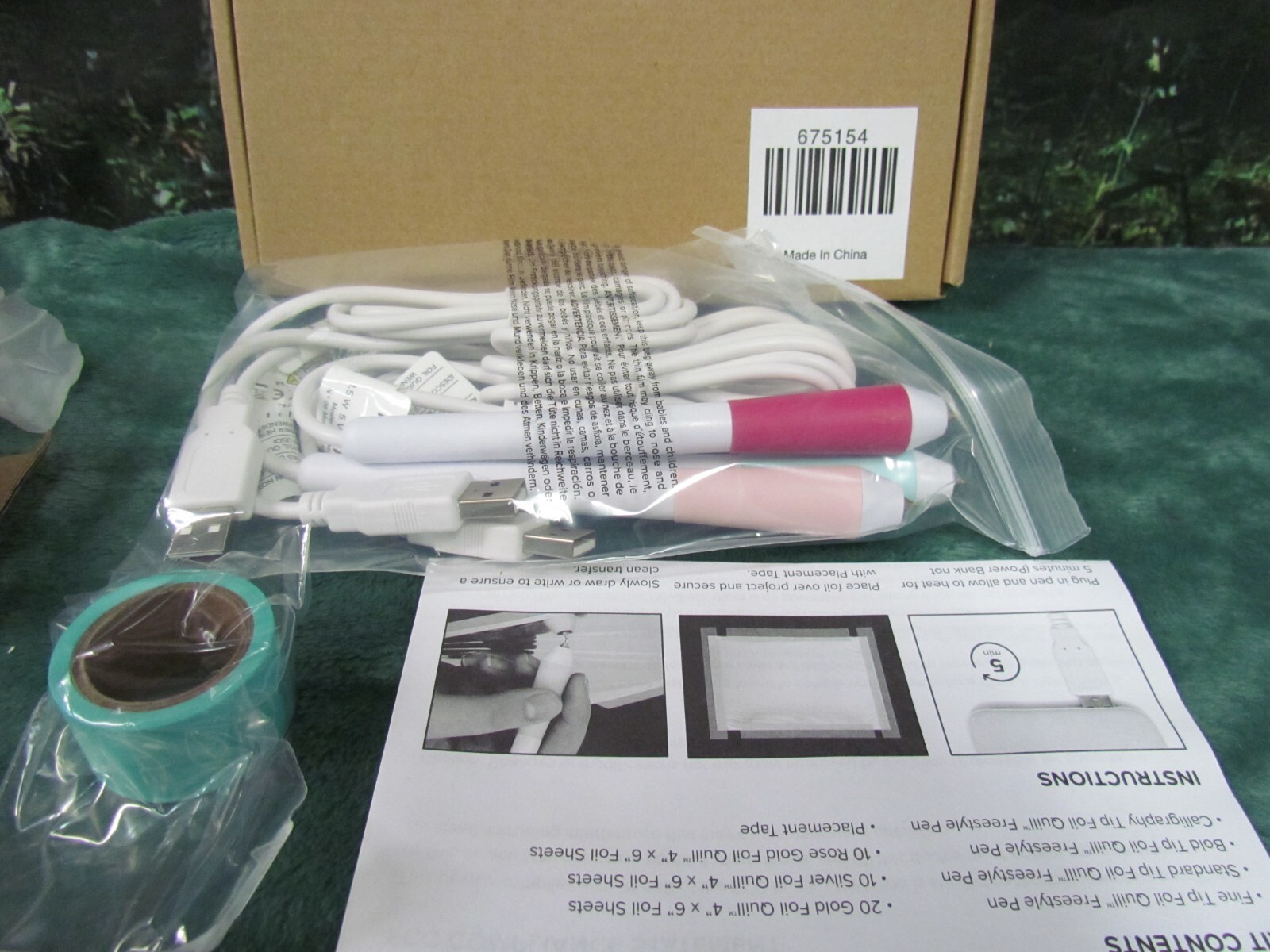 Foil Quill Tool Freestyle Starter Kit, Includes Fine, Standard, and Bold Tip ...