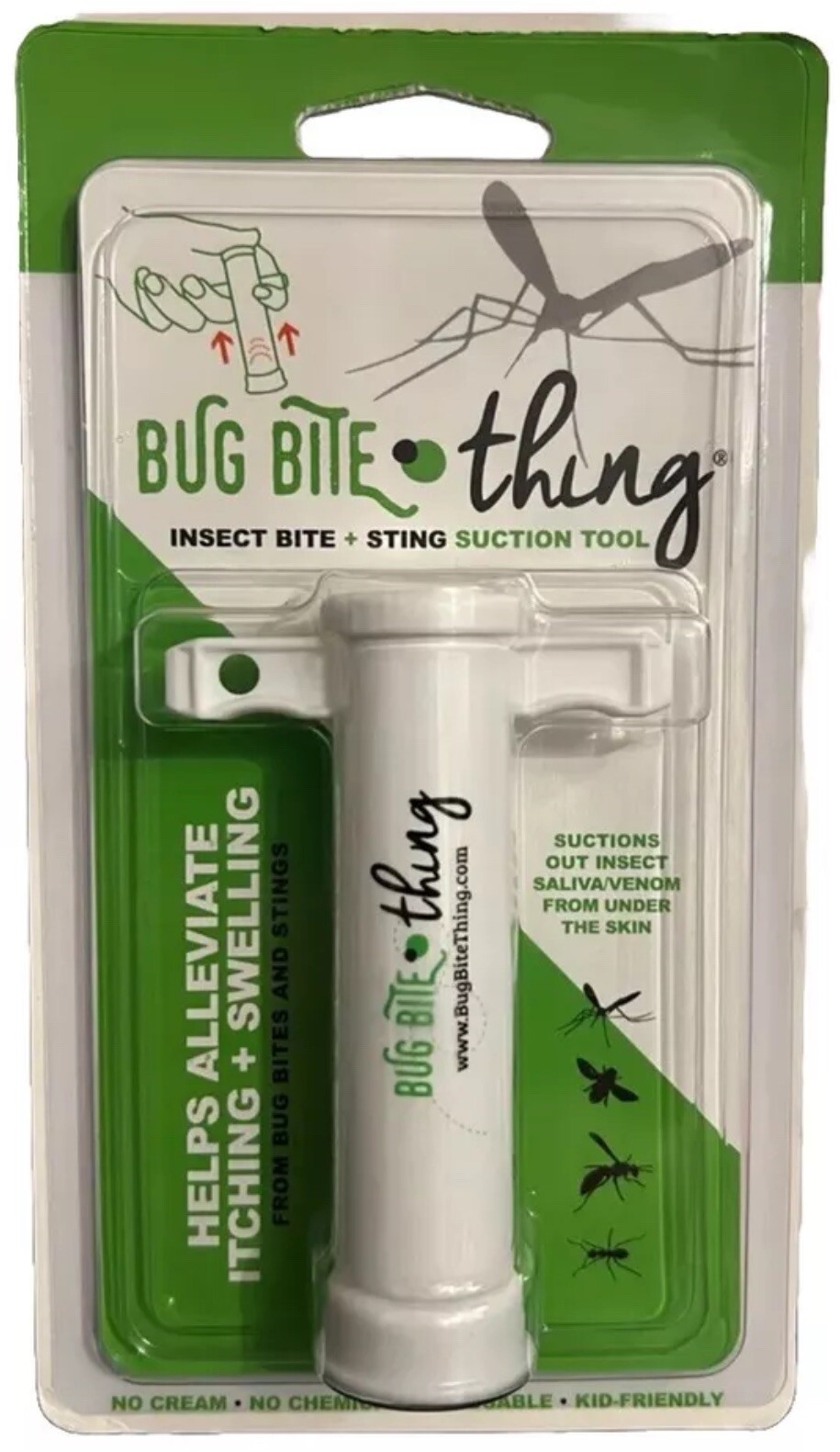 Bug Bite Thing Suction Tool Poison Remover Insect Bite and Sting - 1 Pack NEW