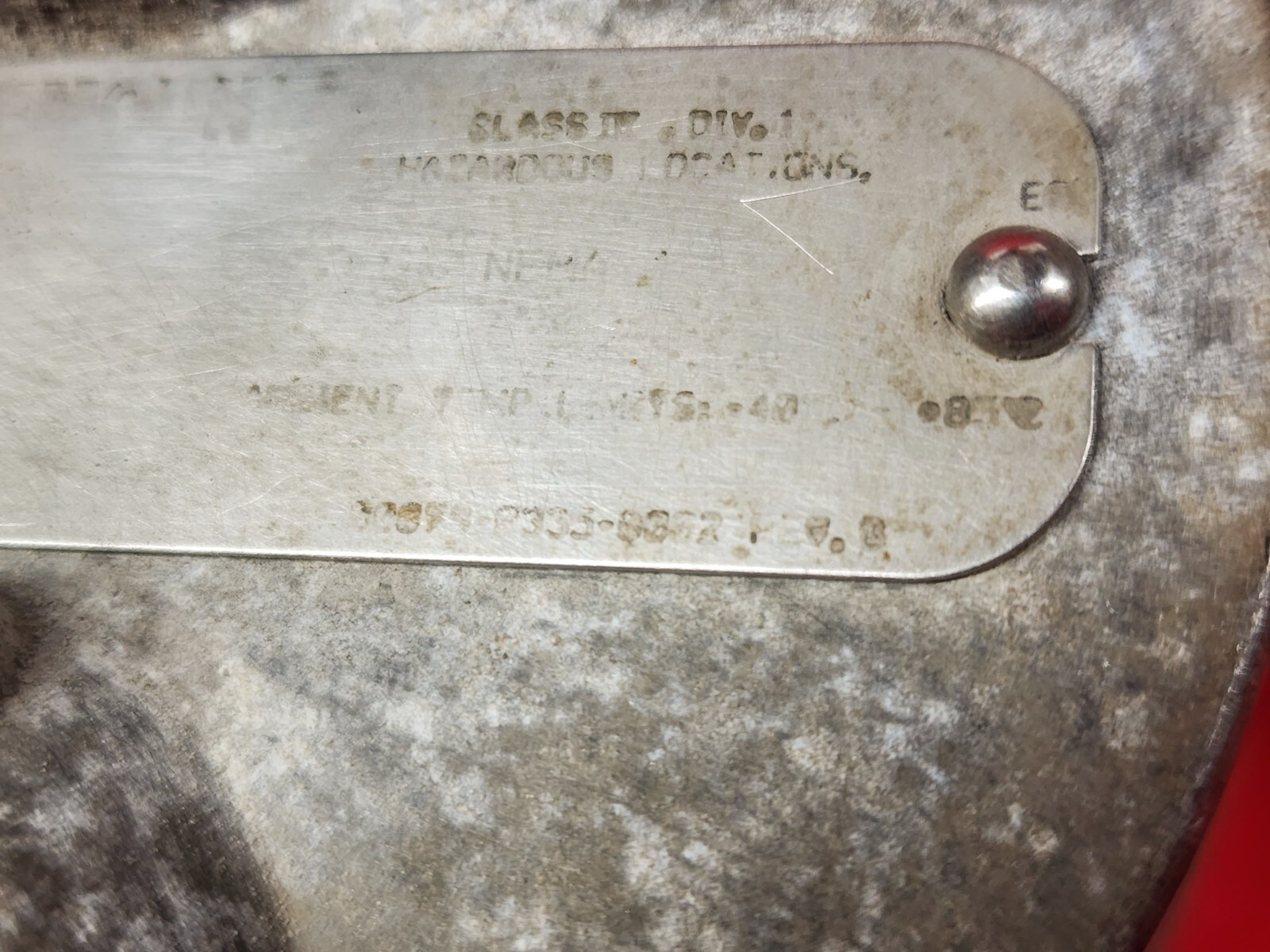 ROSEMOUNT CONNECTION HEAD AND TE1006 THERMOCOUPLE PROBE