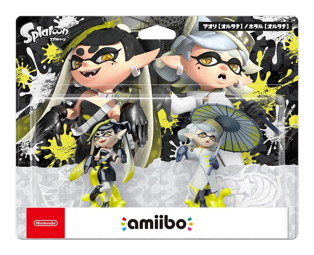 Nintendo amiibo Callie Marie Alterna 2 Pack Splatoon Series New Japan