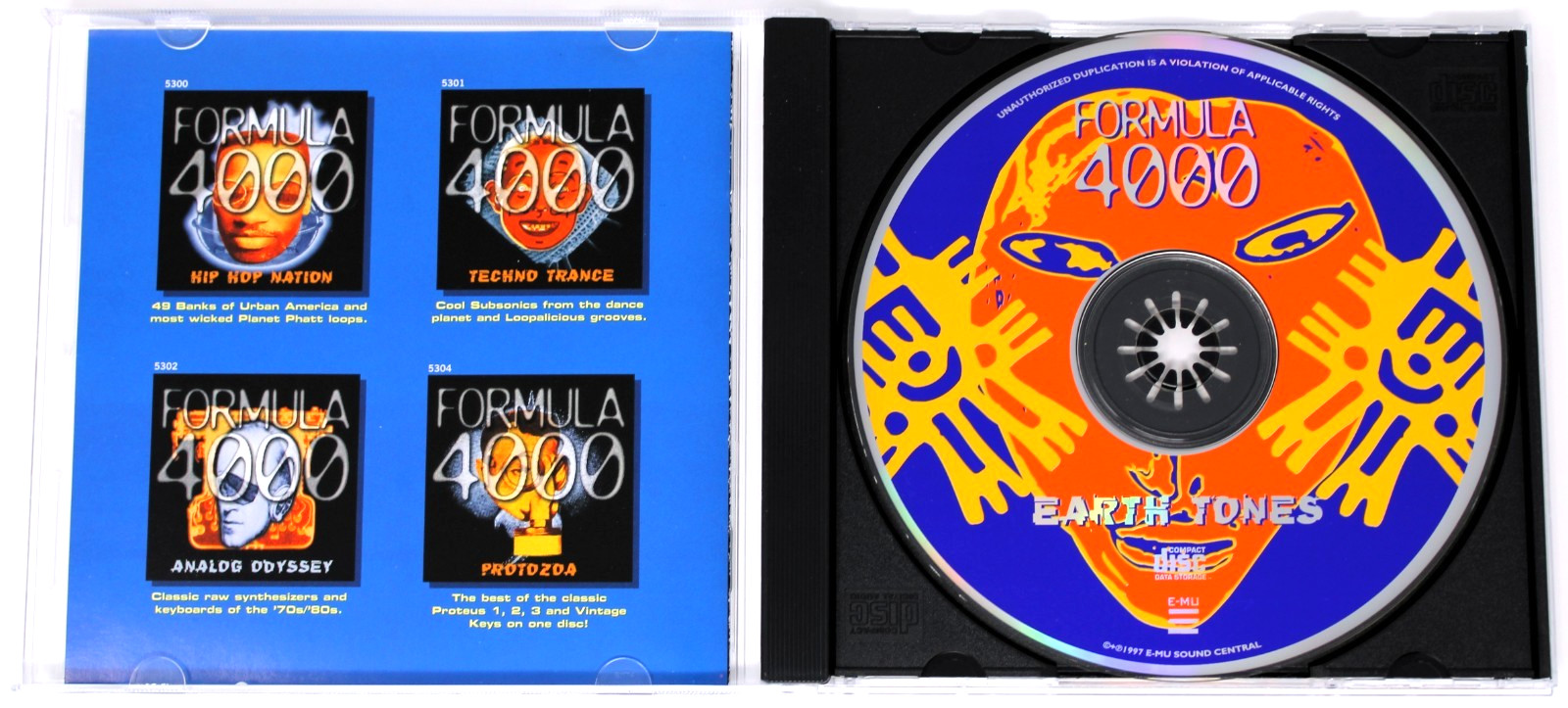 E-MU Systems Formula 4000 Earth Tones E-Mu Format Sound Library/Sampling CD