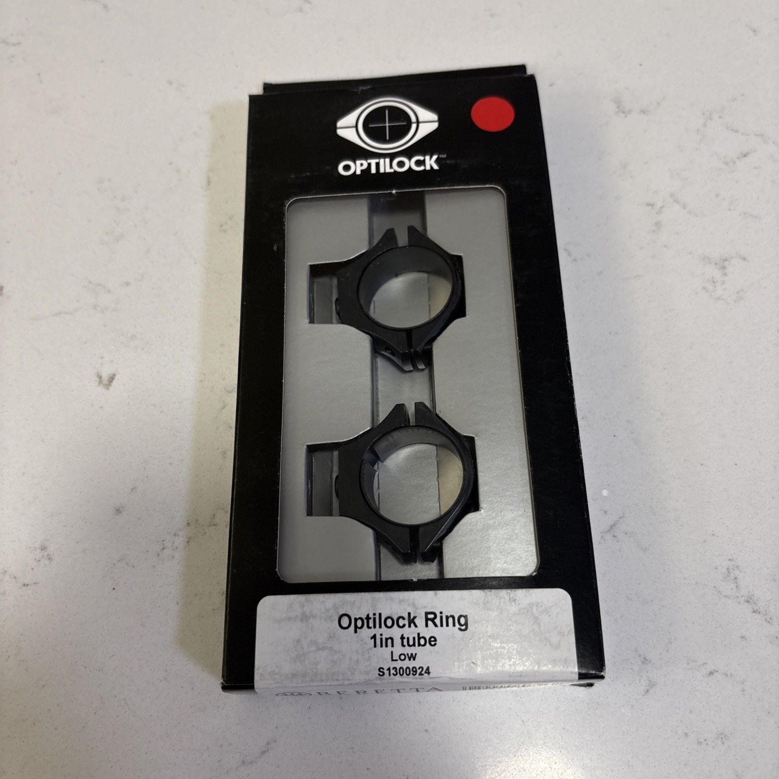 Beretta Optilock Sako / Tikka 1" Scope Mount Rings- Low - S1300924