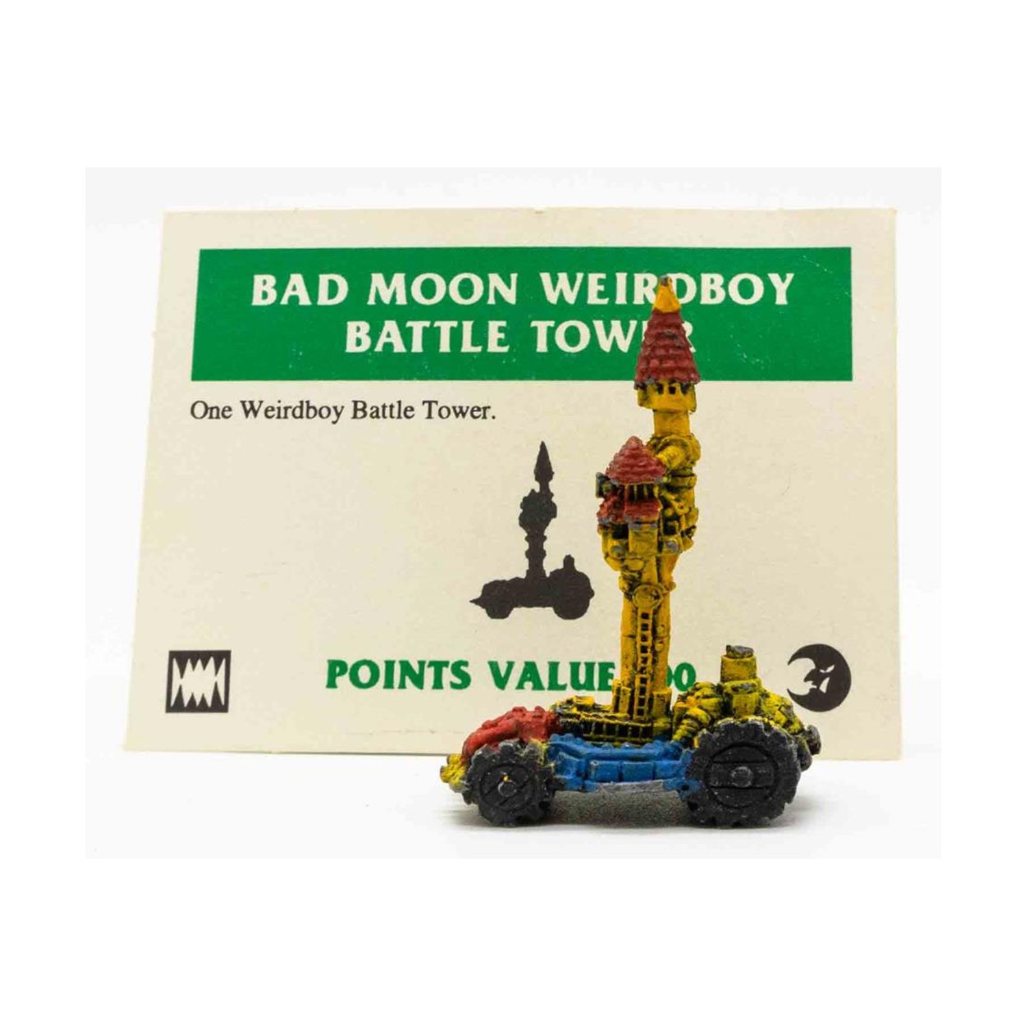 GW Epic 40k Orks Loose Metal Bad Moon Weirdboy Battle Tower #2 NM