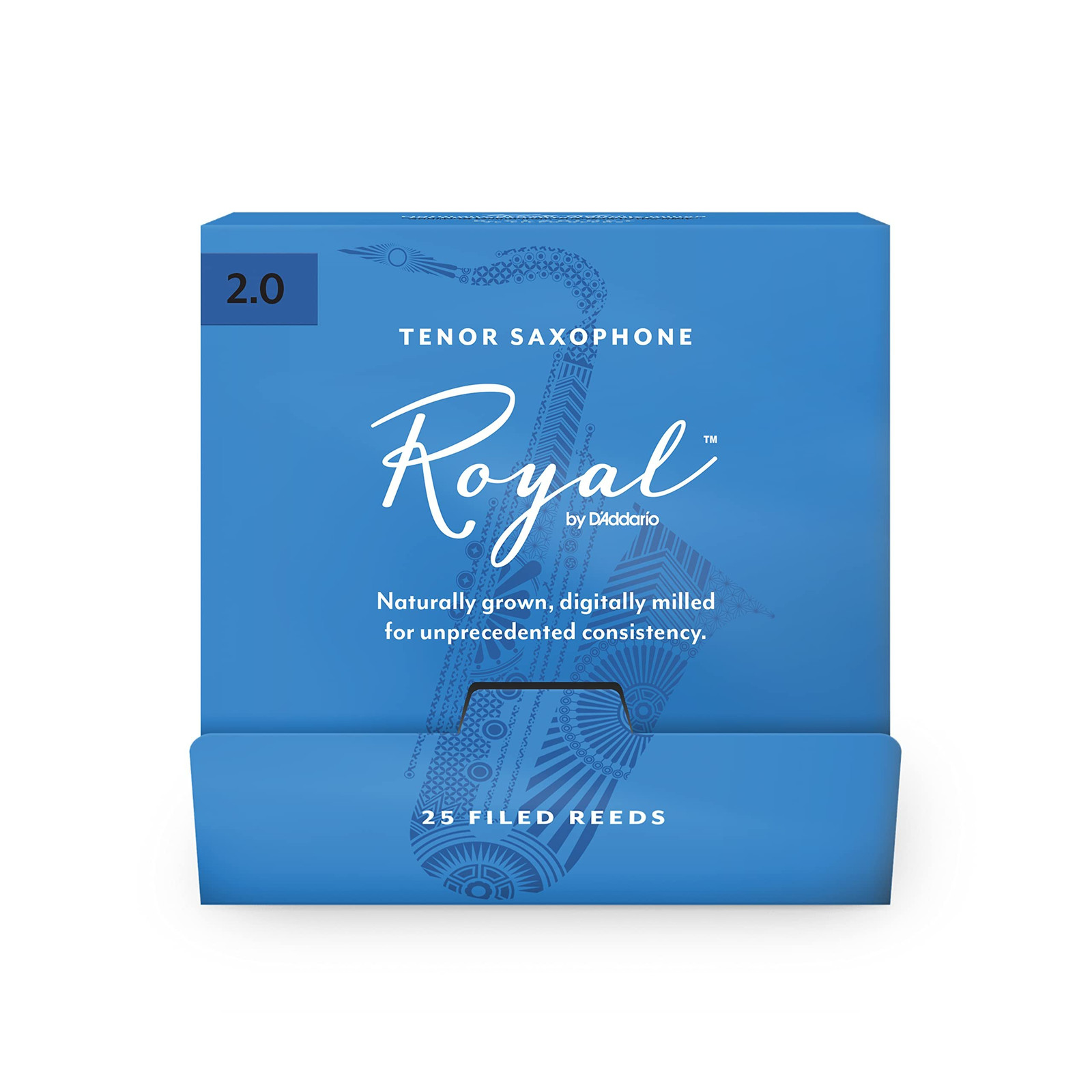 D'Addario Woodwinds - Royal Tenor Saxophone Reeds - Tenor Sax Reeds with...