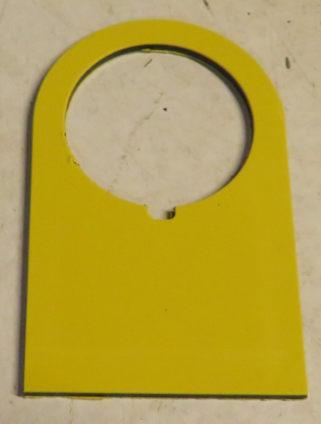 LOT OF 5 Pcs NEW OFF LEGEND PLATE PLATES PUSHBUTTONS COMBINATION STARTER Yellow