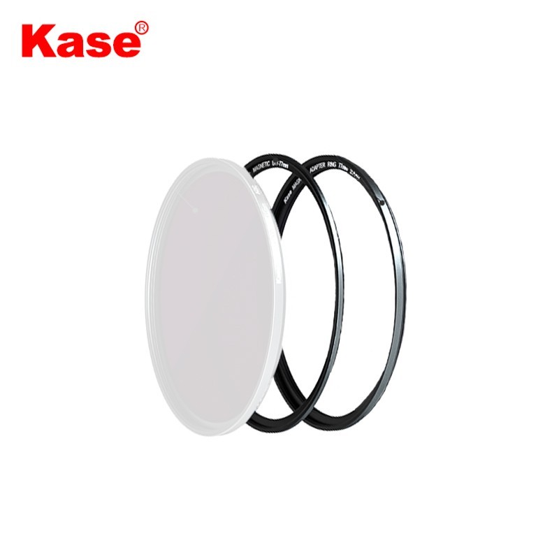Kase Magnetic Adapter Ring kit (Thread Filter to Magnetic Filter ) 67 72 77 82mm