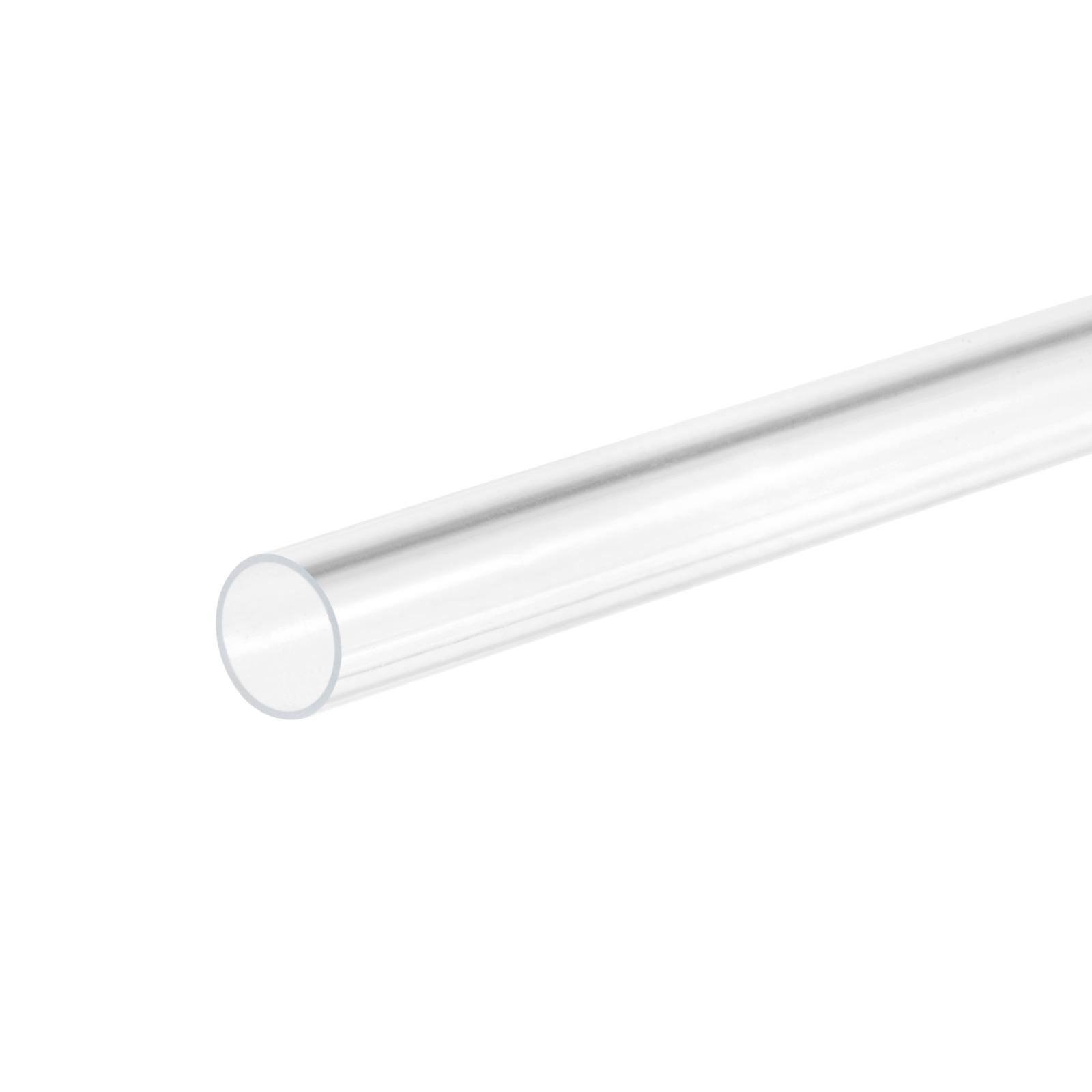 Clear Rigid Tubing 5mm(3/16'')ID x 6mm(1/4'')OD x 14inch Length