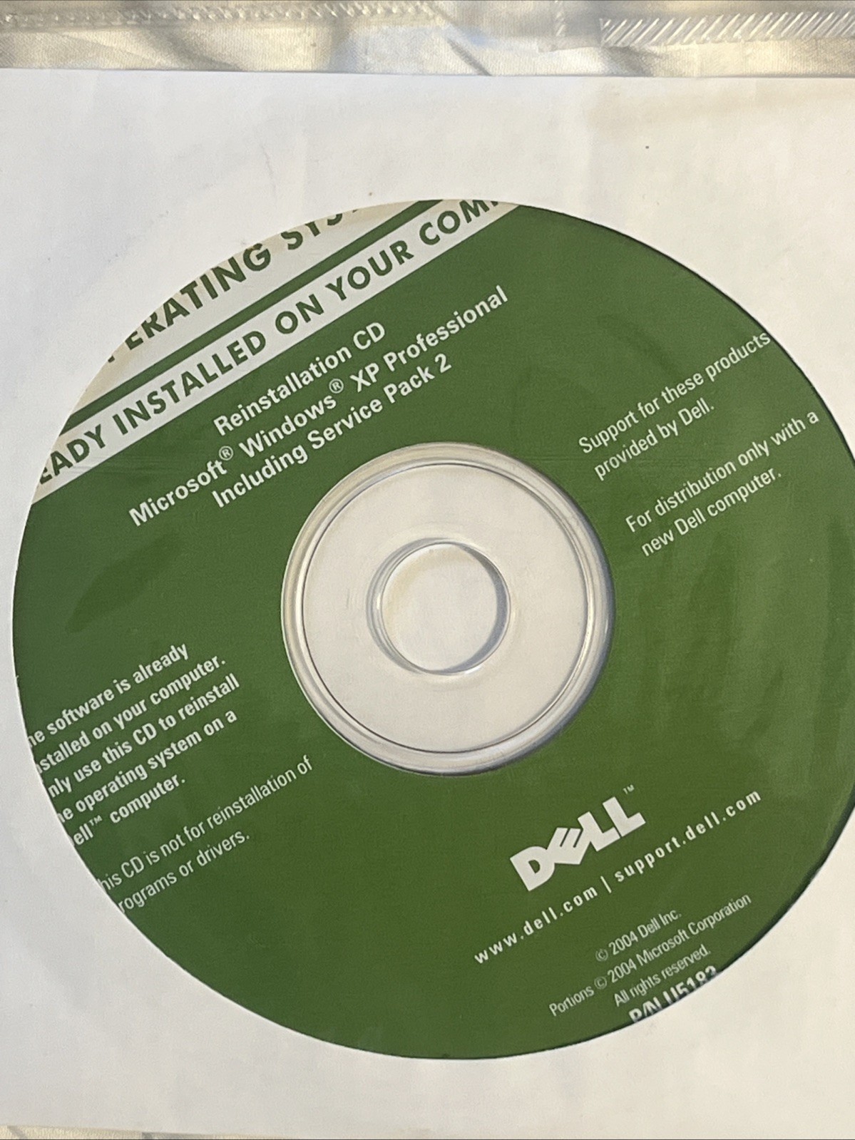 VTG DELL Dimension Drivers & Utility Resource CD's OS Reinstalling Window Xp