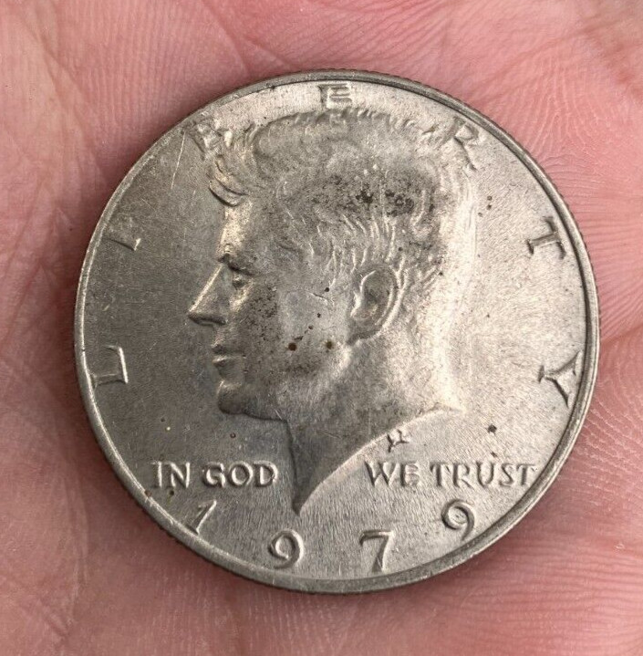 1979 John F Kennedy Half Dollar Coin 50 Cents