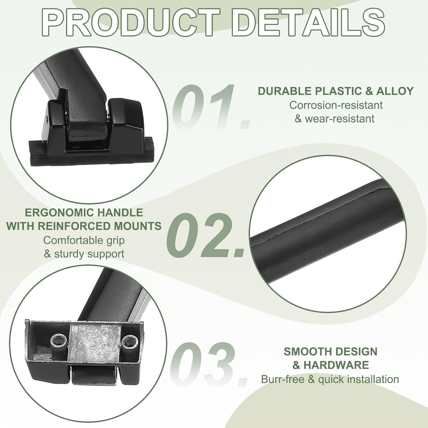Luggage Handle Replacement, Suitcase Handle Replacement, Spare Strap Grip - F...