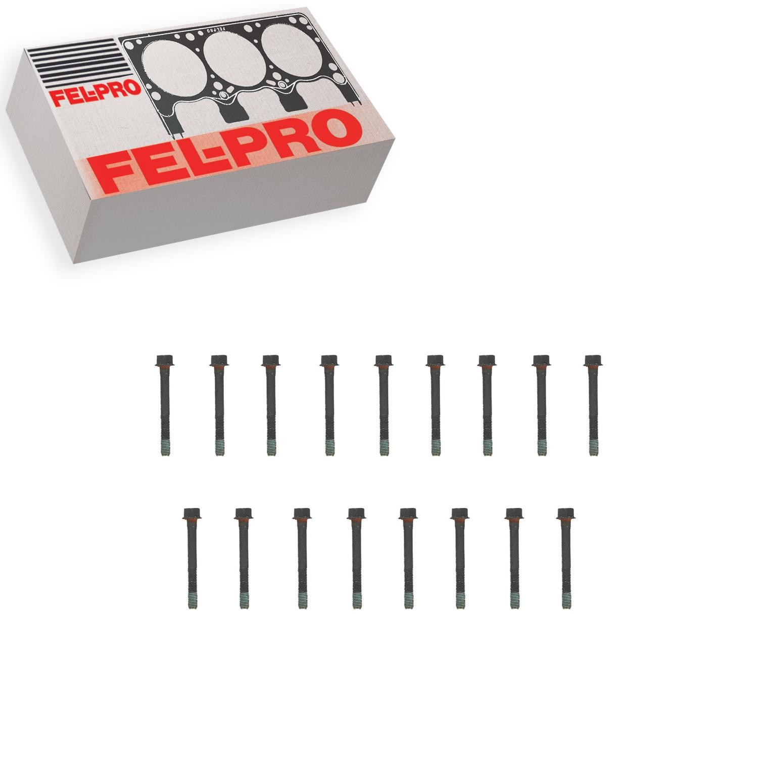 Fel-Pro Engine Cylinder Head Bolt Set For 1997 GMC B7 6.5L V8