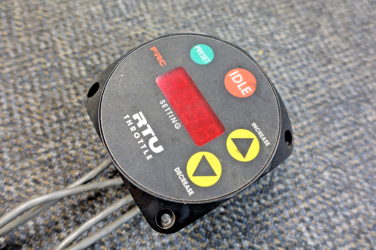 FRC Throttle Controller RTU-1-IS Governor Control Fire Research Corporation
