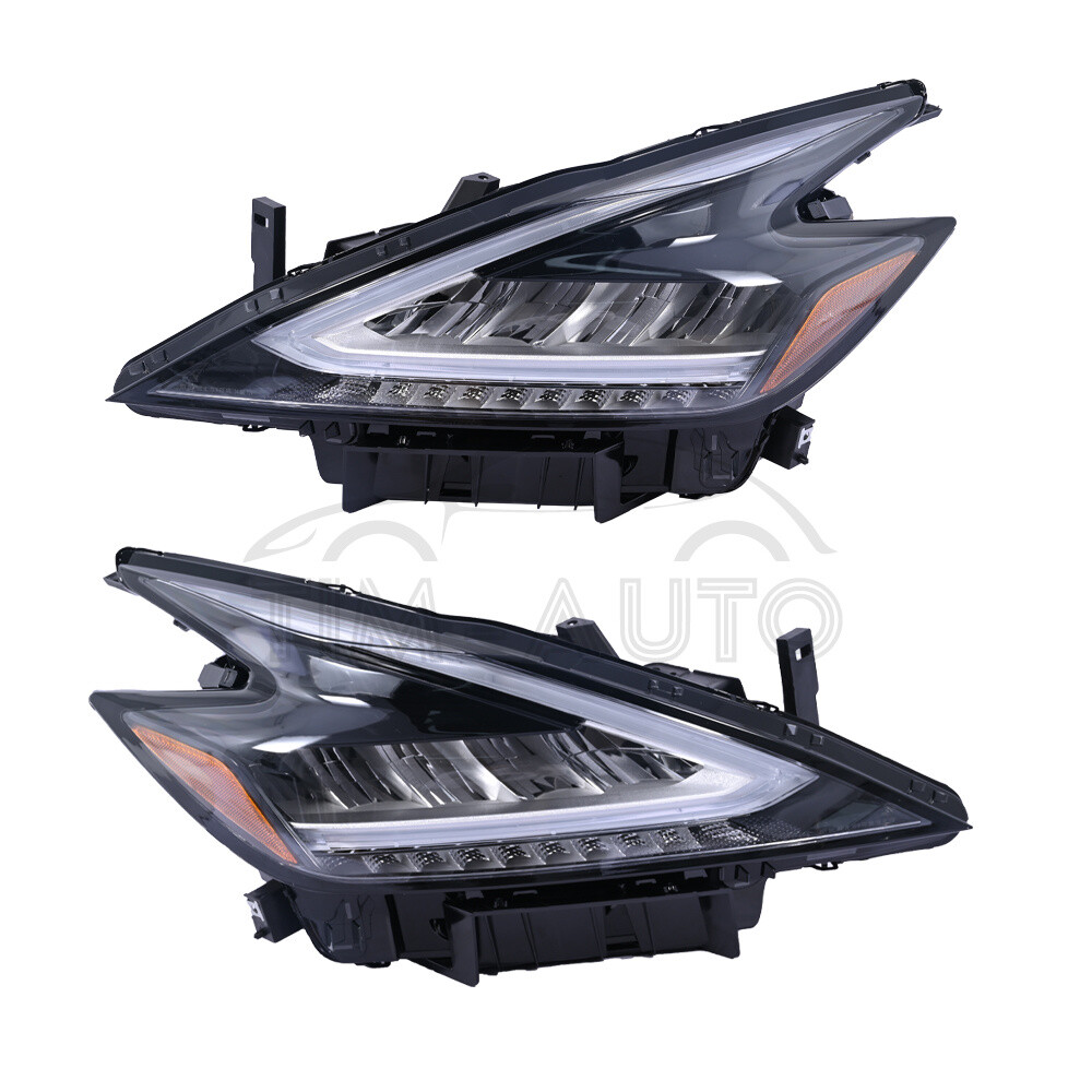 Pair Headlight All LED Headlamps Left & Right For Nissan Murano 2019-2021