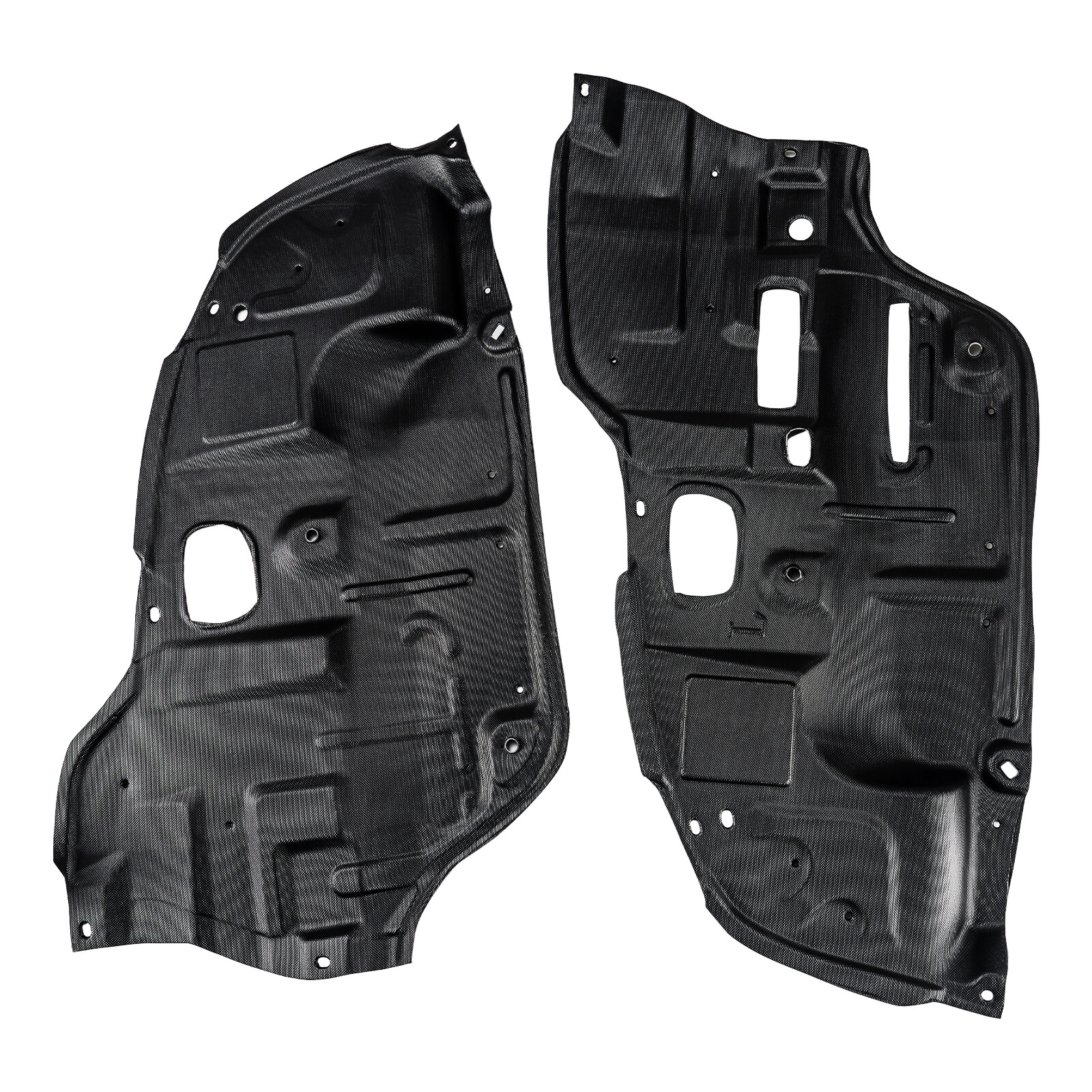 2pcs Left & Right Side Engine Splash Shield For 2002 2003-2006 Toyota Camry