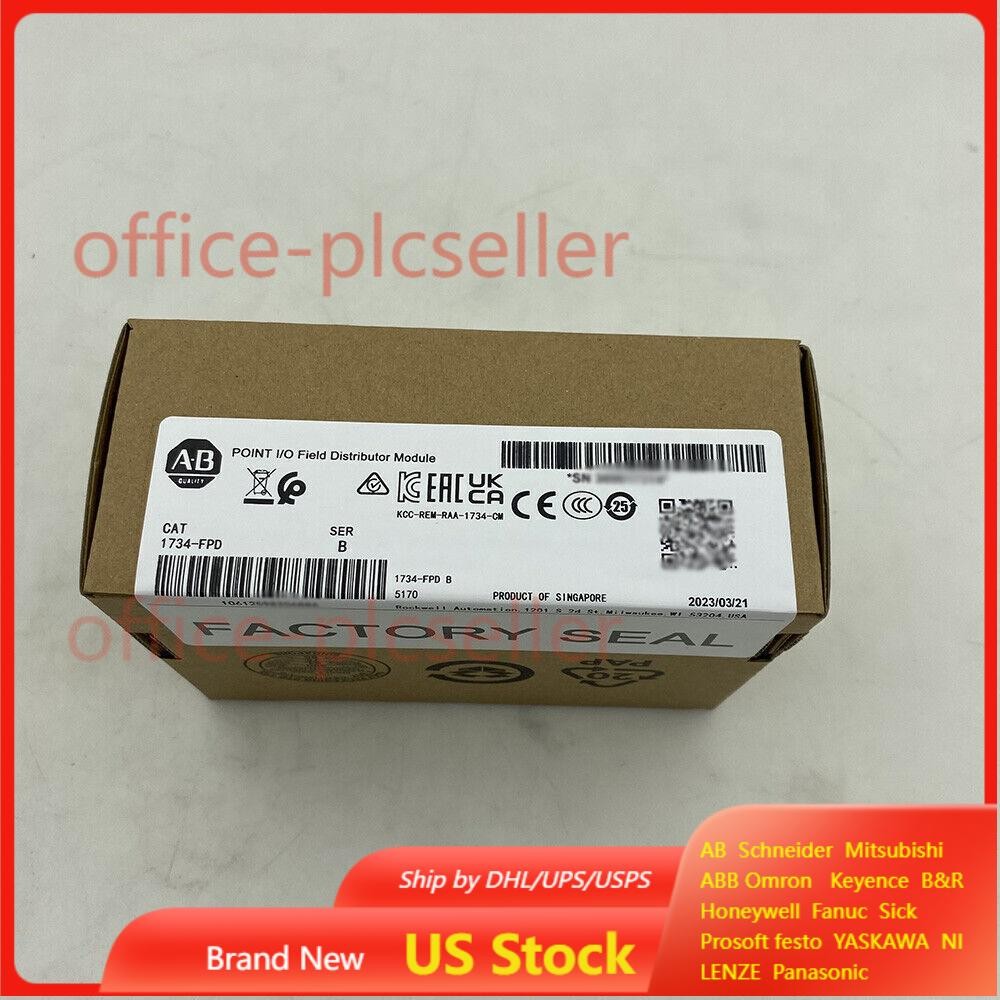 New AB 1734-FPD 1734FPD I/O Module Factory Sealed AB Allen-Bradley US Free Tax