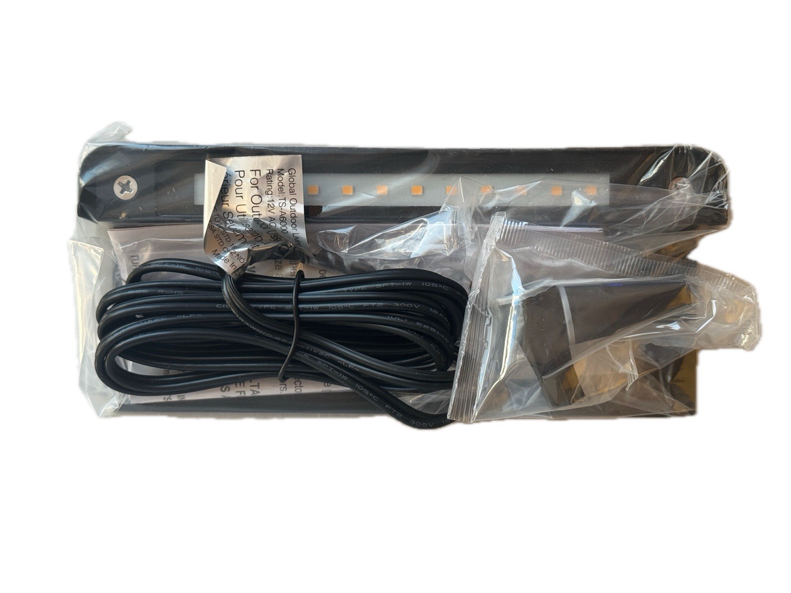 TruScapes TS-A6000-BLK Hardscape LED Landscape Light