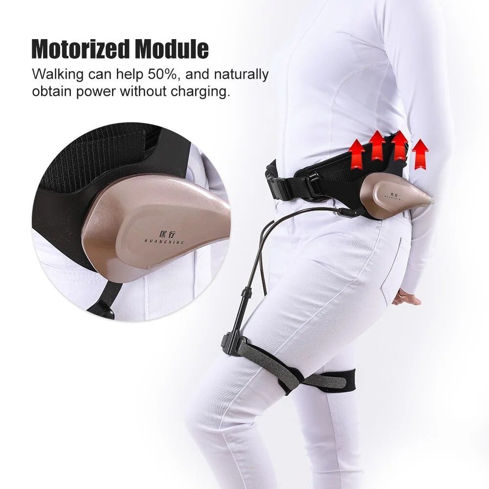 Adjustable Elderly Walker Mobility Aid Leg Support Foldable Walking Device