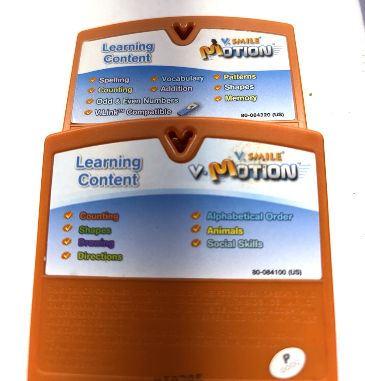 VTech VSmile System Cartridges Learning Games Set 8 Pooh Mermaid Lion King Dora
