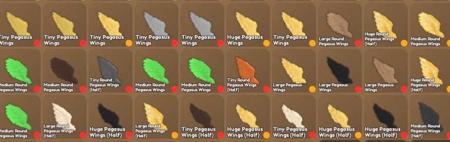 Wild Horse Islands 🌸 Pegasus Wings 🌸 Choose One
