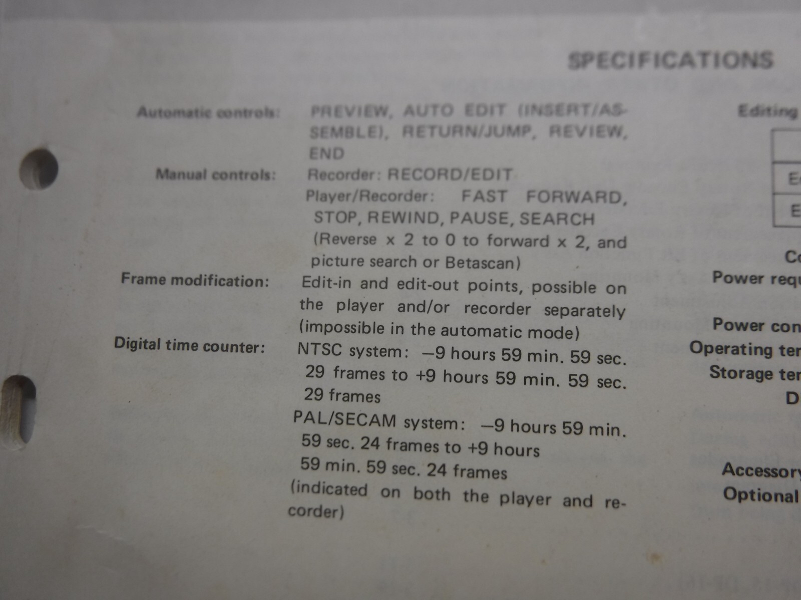 Sony RM-440 Revised-2 Automatic Editing Control Unit Service Manual 9-996-601-03