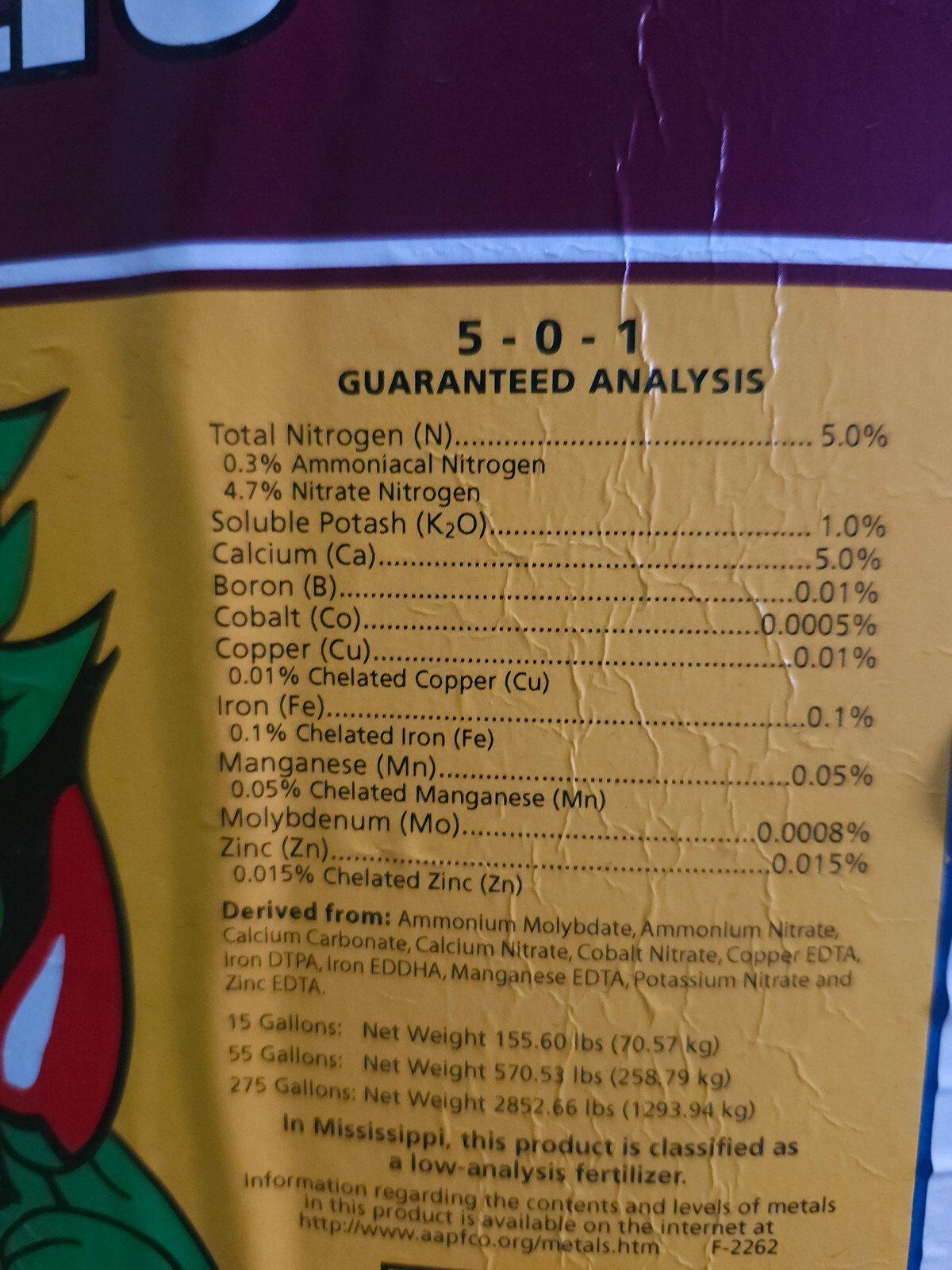 General Hydroponic Nutrients - Flora Micro - 55 gal Drum