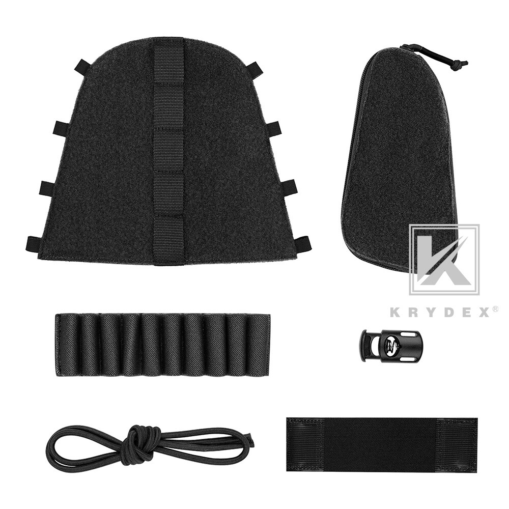 KRYDEX Rifle Stock Pack Cheek Pad Rest Buttstock Shell Ammo Utility Stock Pouch