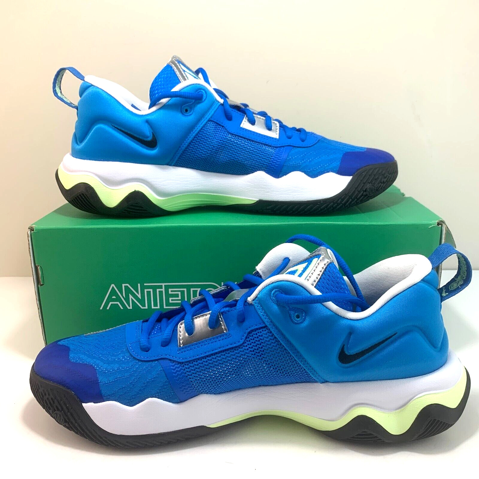 Nike Men's Giannis Immortality 3  Blue Basketball Shoes DZ7533-400 Size 12 NIB