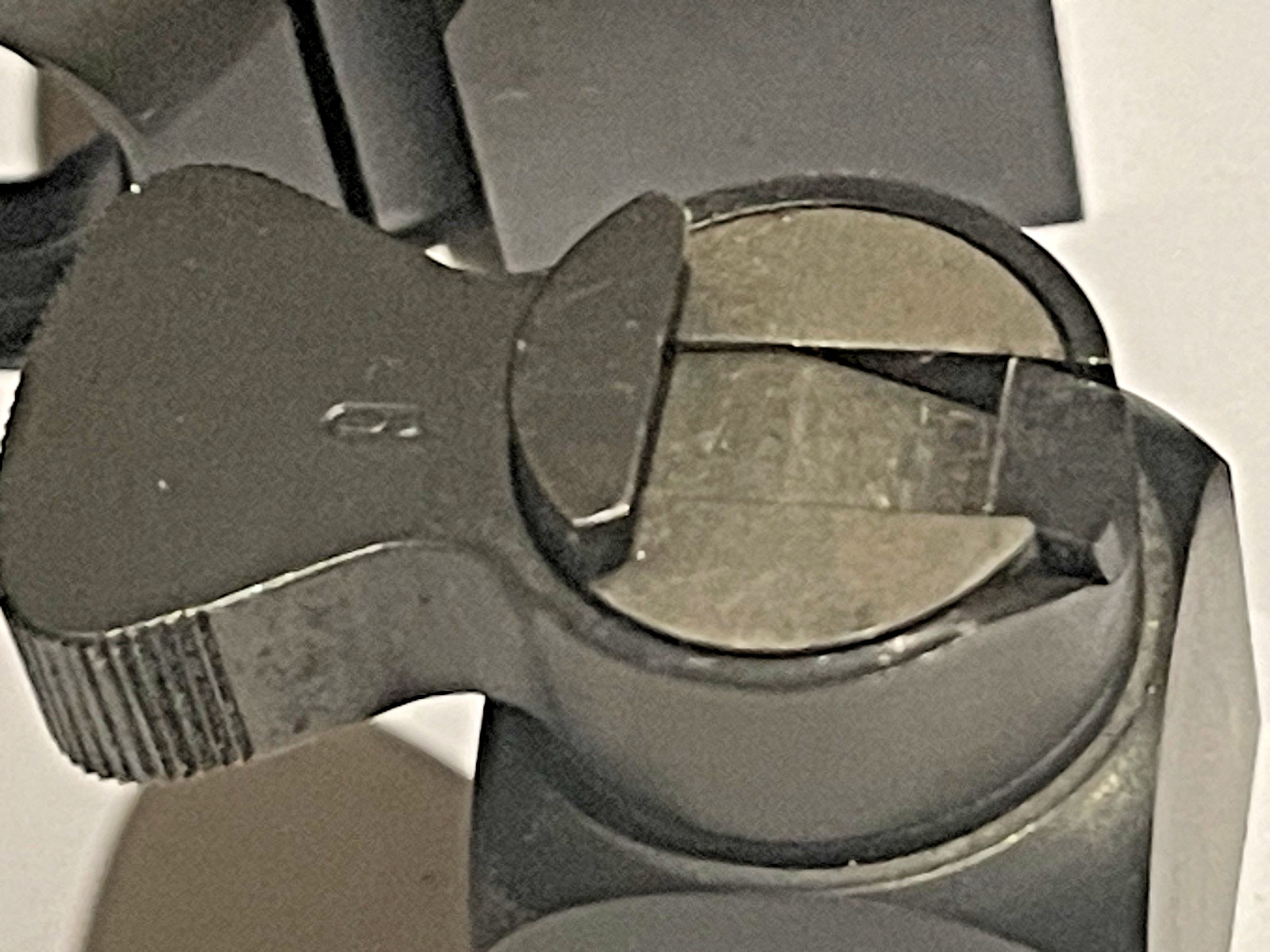 GERMAN RECKNAGEL RIFLE SCOPE OBJECTIVE CLAW MOUNTS QUICK RELEASE UNUSED CUSTOM