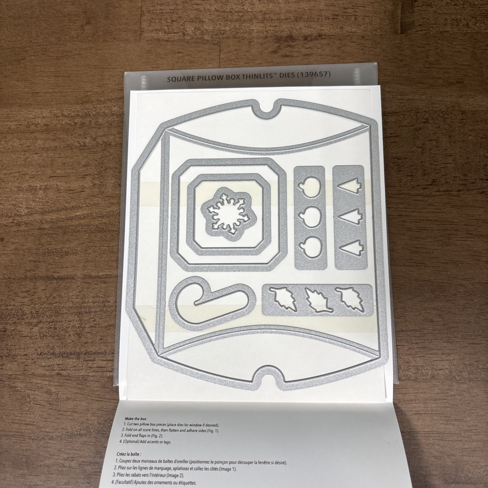 Stampin’ Up! Square Pillow Box Thinlits Dies 139657