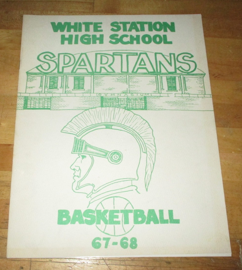 1967 - 68 White Station High School Basketball Program of Memphis, Tennessee