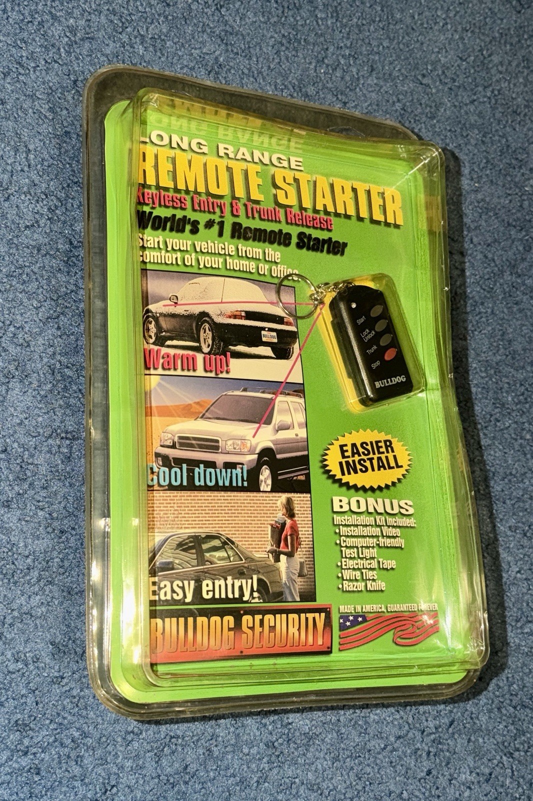 Bulldog Security Long Range Remote Starter System / #RS 114