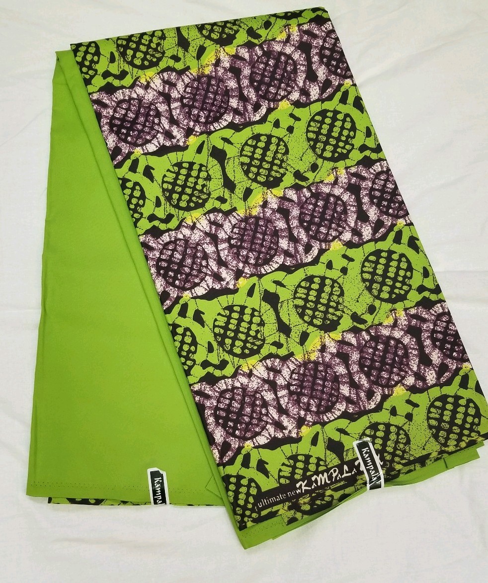 Africa wax print/Batik design/ plain and pattern design