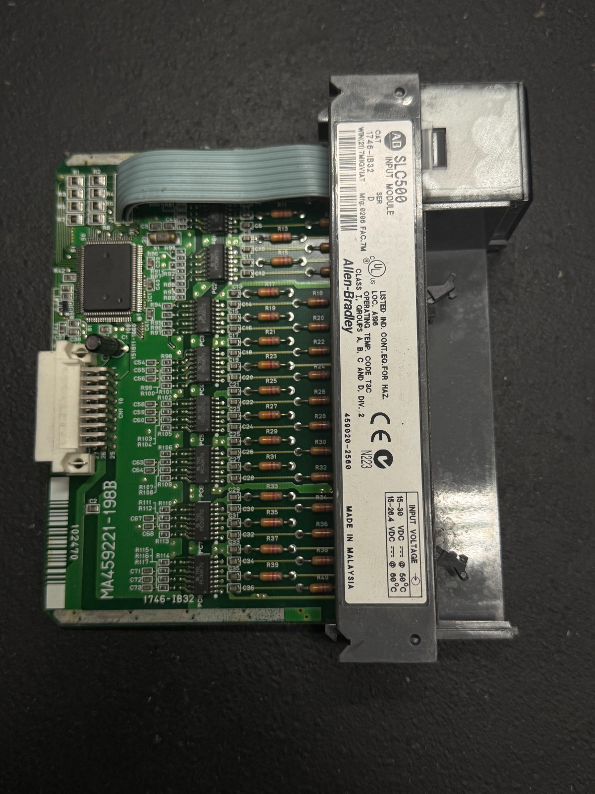 Allen Bradley SLC500 32-Point Input Module 1746-IB32