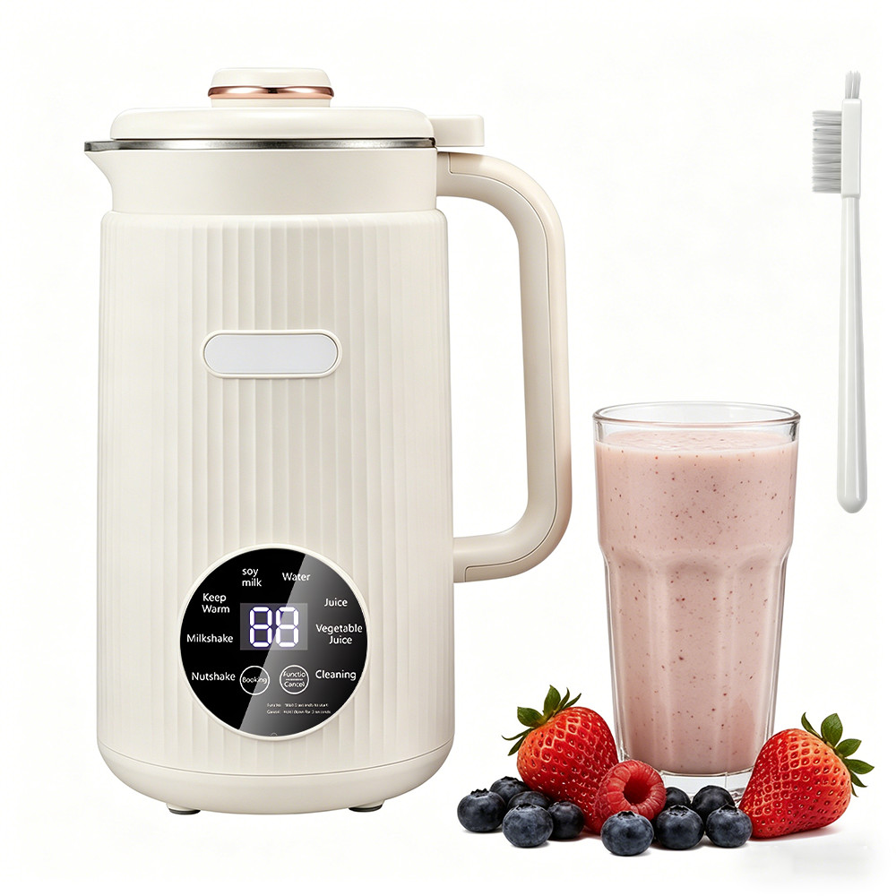 Automatic Nut Milk Maker Machine 40oz Soy Almond Milk Blender Soup Maker 110V