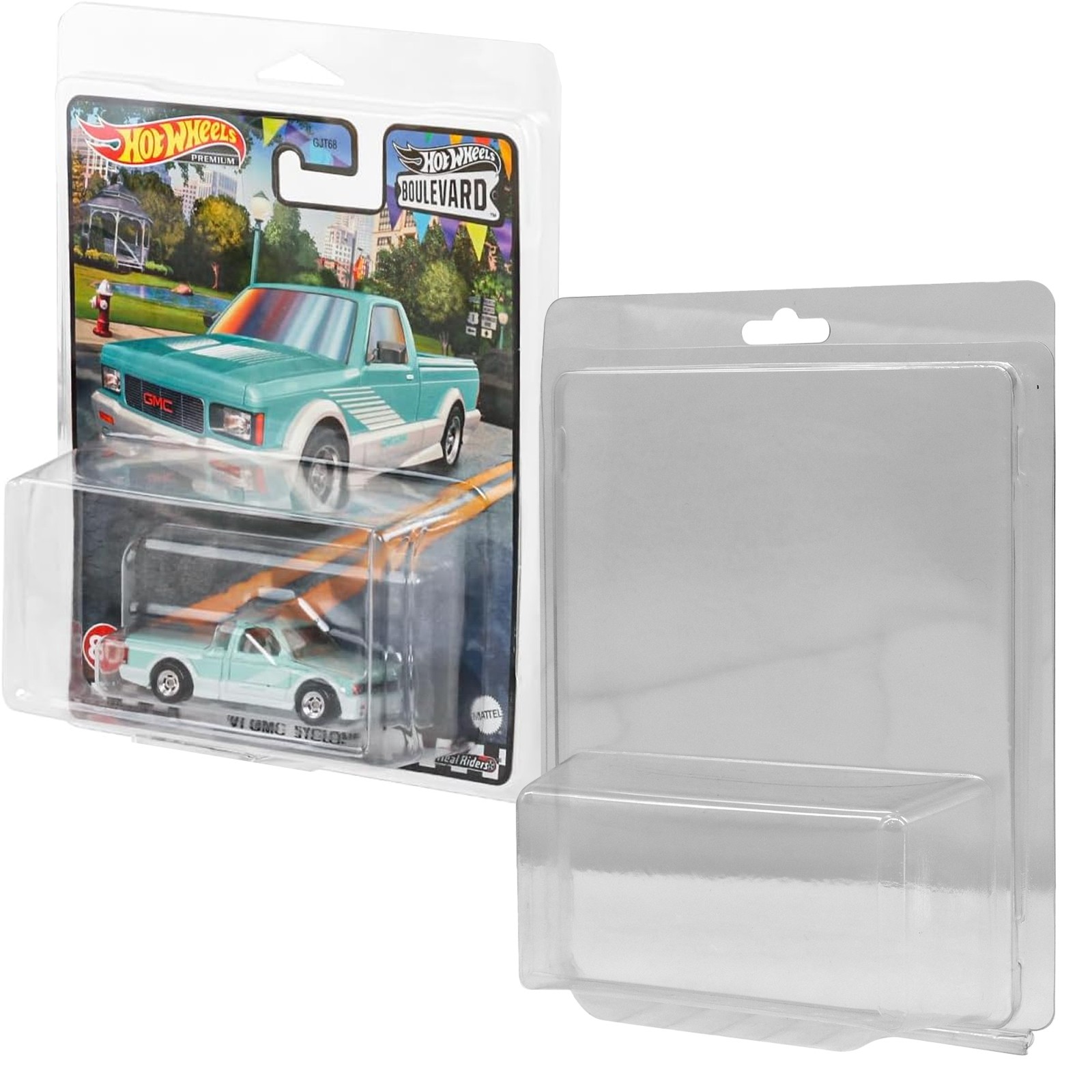 5Pack Rocket Hardware Hot Wheels Car Culture Case Protector Packs, 1/64th 5SET