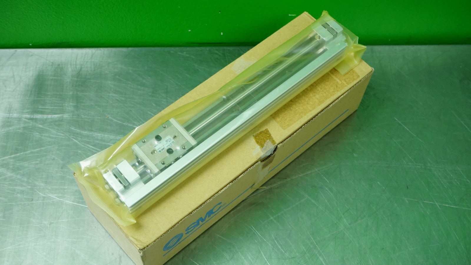 New C198329 SMC MXY6-150 Air Slide Table Pneumatic Linear Actuator Stage