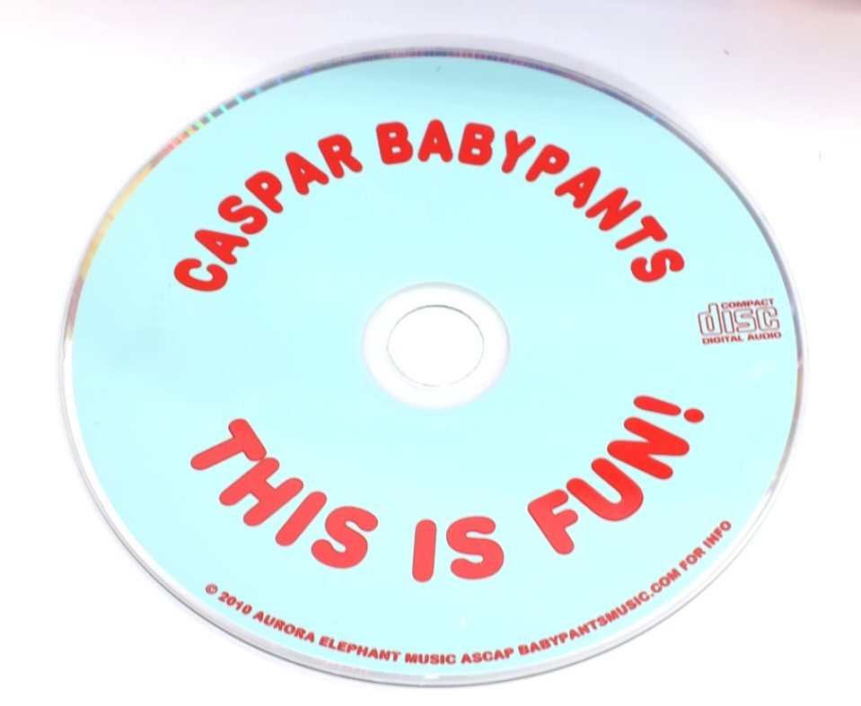 Chad Valley Sing A Long CD Player w/ Caspar Babypants CD