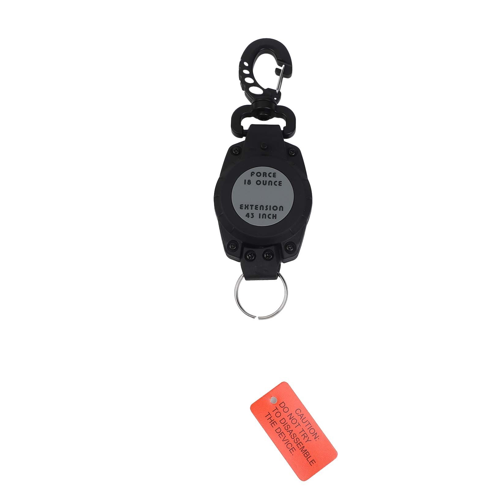 Retractable Dive Accessory with Clip for Easy Gear Management while Underwater