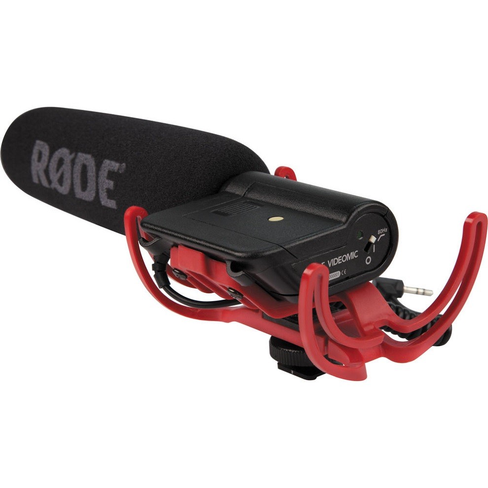 Rode VideoMic Camera Mount Shotgun Microphone +Rycote Shock Mount