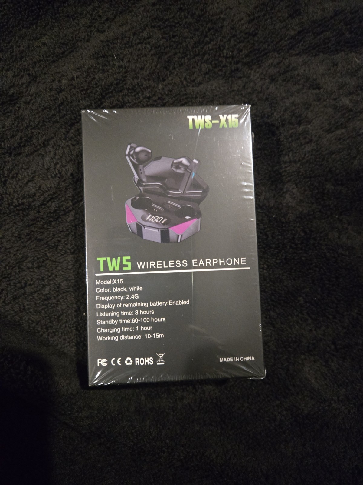 TWS-X15 True Wireless Stereo GAMING EARBUDS