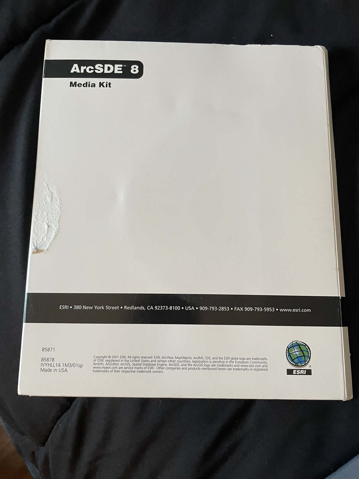 ArcGIS Media Kit ArcSFE 8 & Disc Set Geographical Information System