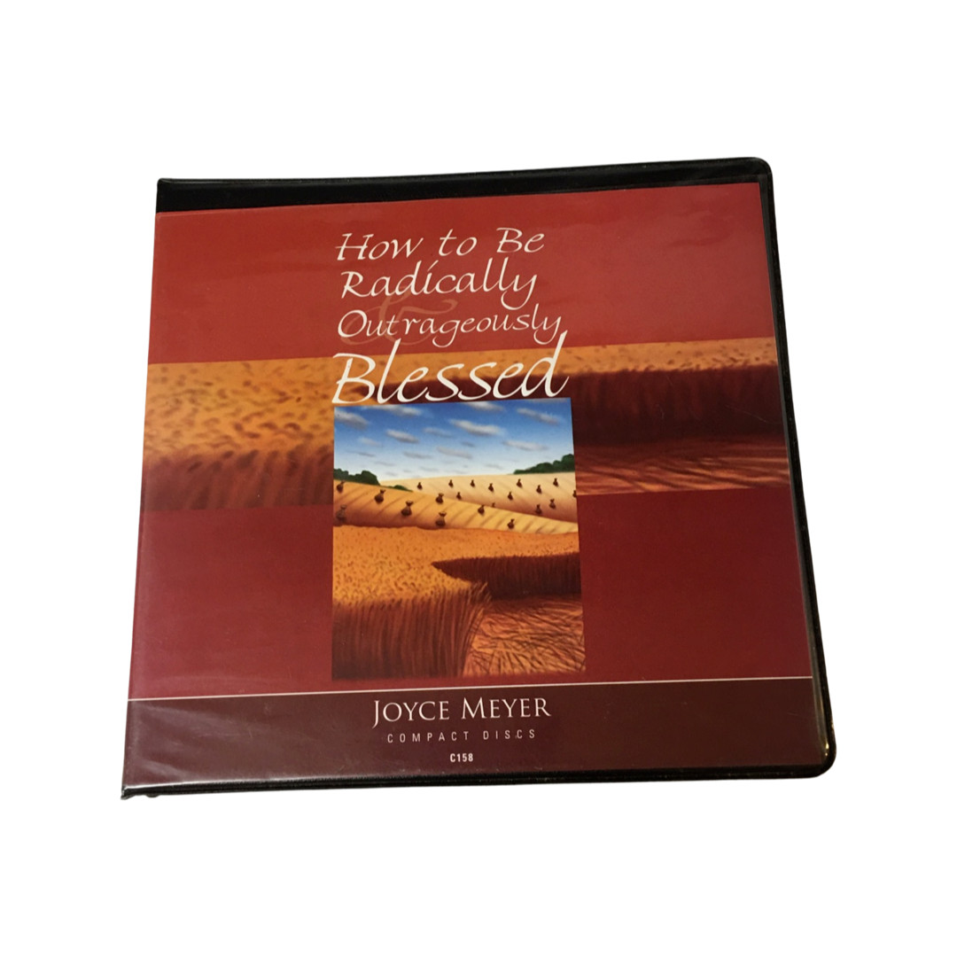 How to be Radically and Outrageously Blessed Joyce Meyer CD Audio Book Christian
