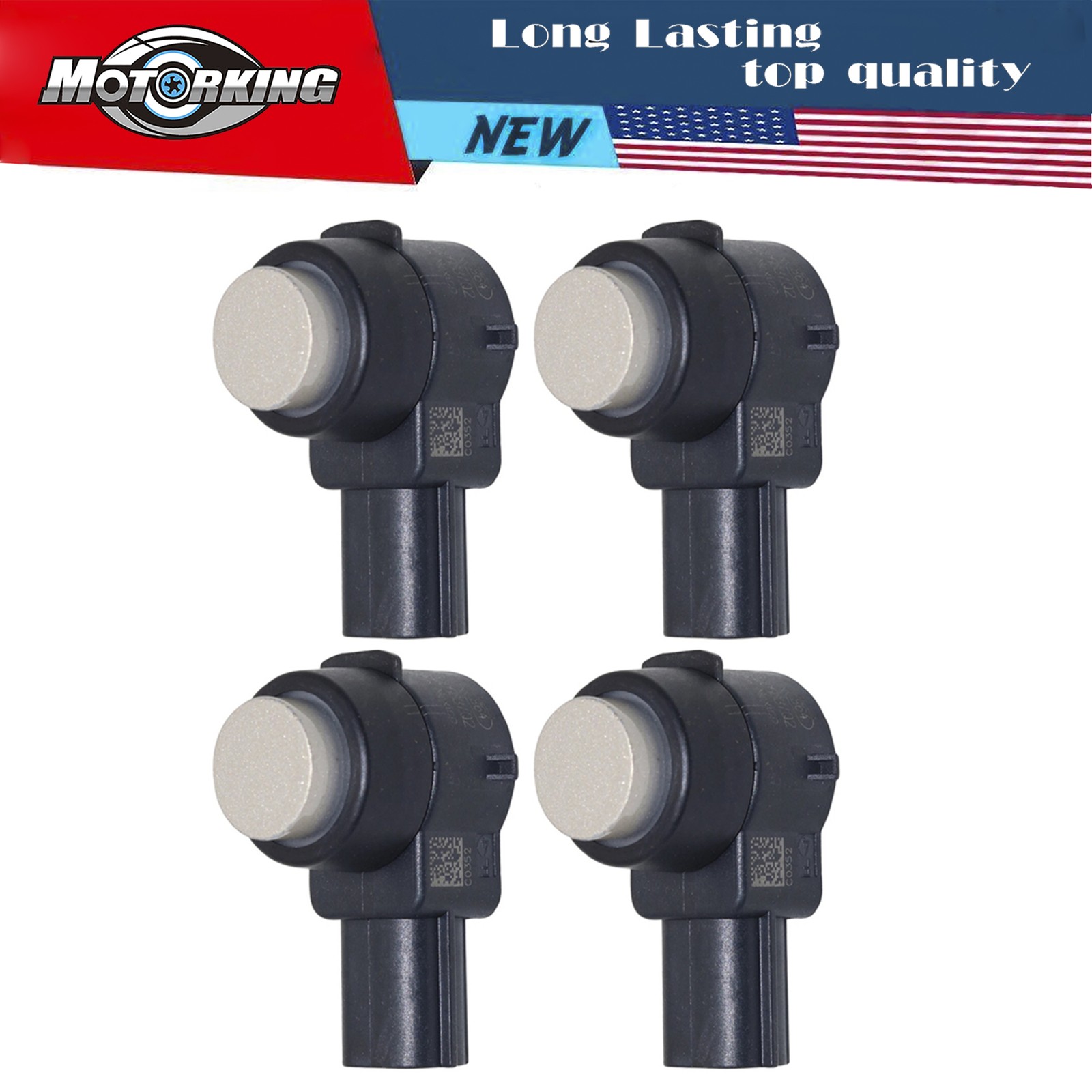 4PCS PDC Parking Sensor 25961328 For Chevrolet Opel Cadillac GMC Buick
